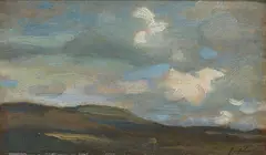 Samuel Peploe, COMRIE, oil on panel