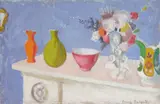 Anne Redpath, THE MANTELPIECE, oil on canvas
