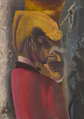 John Byrne, FIRST DATE, oil on board