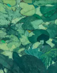 Alexander Fraser, THE PLANT COLLECTOR, 2005, oil on board