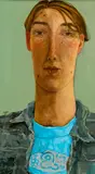 Jennifer McRae, HANNAH, 1997, oil on gesso board