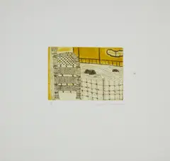 Elizabeth Blackadder, JAPANESE GARDEN, KYOTO (ALLAN 55), 1992, Etching, 19/50