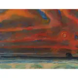 John Houston, BASS ROCK, AUTUMN EVENING