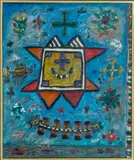 Alan Davie, SAILOR'S APPARITION, OPUS 0.1638