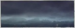 Matthew Draper, STORM, AULD REEKIE, 2008, pastel on paper