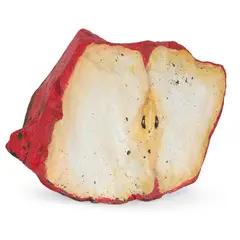 Nicolas Party, BLAKAM'S STONE (RED APPLE), 2008, Acrylic on stone