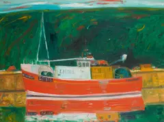 John Bellany, THE BRAVEHEART, oil on canvas