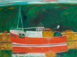 John Bellany, THE BRAVEHEART, oil on canvas