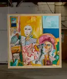 John Bellany, DAY OF THE DEAD, JANITZIO, oil on canvas