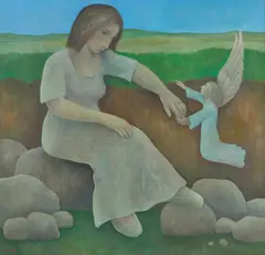Michael Scott, ANNUNCIATION, 2000, oil on canvas