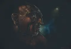 Peter Howson, NOBLE, 2017, pastel