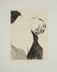 Stephen Conroy, HEAD LOOKING DOWN, Lithograph, 1/2