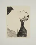 Stephen Conroy, HEAD LOOKING DOWN, Lithograph, 1/2