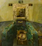 Craig Mulholland, PROCURESS, COT AND DEPARTURE, oil on canvas