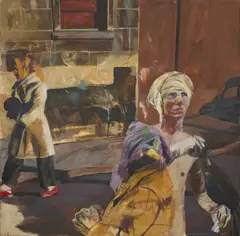 June Redfern, HIDDEN LIVES, 1981, oil on canvas