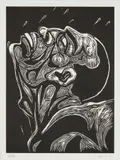 Peter Howson, NO. 9, FROM 'A HERO OF THE PEOPLE', 1987, Linocut, 33/40
