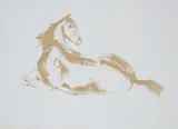 Elisabeth Frink, LYING DOWN HORSE, Lithograph, 39/250