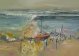 Nael Hanna, EAST HAVEN I, oil on board