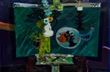David McClure, GREEN MARBLE AND WHITE JUG