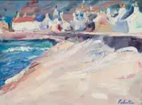 James Fullarton, PENAN, oil on board