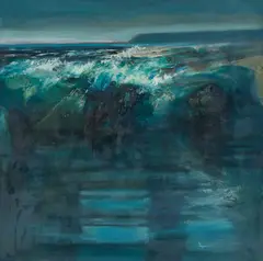 Danny Ferguson, SEASCAPE, oil on board