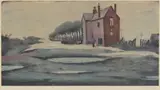 L. S. Lowry, LONELY HOUSE, Lithograph, 446/500