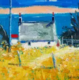John Lowrie Morrison, WEE CROFT, IONA, 1998, oil on board