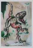 The Connor Brothers, THE PAST, 2023, Hand-coloured pigment print with acrylic and oil stick, 3/3
