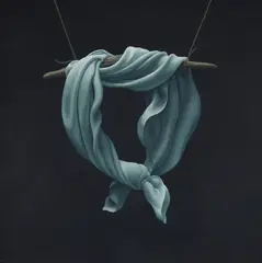Alison Dunlop, UNWRAPPED II, oil on canvas