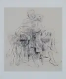 Jenny Saville, CHAPTER (FOR LINDA NOCHLIN), FROM 'GREAT WOMAN ARTISTS' PORTFOLIO - 2016/2019, Digital archival print, 22/100