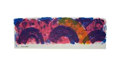 Howard Hodgkin, INDIAN LEAVES - 1982/2024, Lithograph on Japanese Gampi Torinoko paper, 130/500, from the total edition of 1000 + 10 AP's + 6PP's