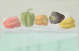 Barbara Balmer, PEPERONI, pencil and watercolour