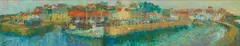 William Birnie, PITTENWEEM FROM THE HARBOUR, oil on board