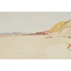 William Russell Flint, FARNE ISLE, watercolour