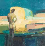 Kirsty Wither, DAYDREAMER, oil on canvas