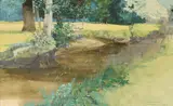 James Morrison, MOULIN DE MAYNARD, watercolour and pencil