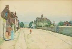 Tom Scott, WINCHELSEA, watercolour