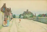 Tom Scott, WINCHELSEA, watercolour