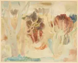 WINTER MOON by William George Gillies, watercolour, offered Feb 2026