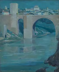 Adam Bruce Thomson, BRIDGE OF ST. MARTIN, TOLEDO, oil on canvas