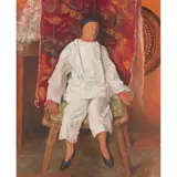 Catherine Dean, MARIONETTE IN STUDIO, oil on canvas