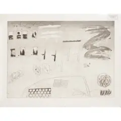 Elizabeth Blackadder, JAPANESE STILL LIFE (ALLAN 21), 1986, Etching and aquatint on Somerset paper, 11/20