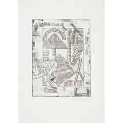 Elizabeth Blackadder, INDIAN STILL LIFE (ALLAN 22), 1987, Etching, 1/30