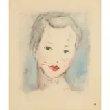 Emmanuel C. Benezit, ROUGE BAISER, watercolour and monotype
