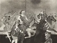 Robert Shaw, CAROUSEL, Etching and aquatint, 5/10