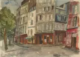 William Wilson, QUAI DE LA TOURNELLE, PARIS, watercolour and pencil