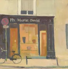 Michael Clark, PH. MURAT DAVID, PARIS, oil on canvas