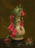 Robert Cree Crawford, STILL LIFE IN GOURD VASE, Oil on canvas