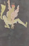 Barbara Balmer, IMAGINARY DANCER, watercolour and pencil