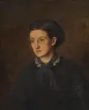 William McTaggart, HEAD AND SHOULDER PORTRAIT OF ANNE STRICKLAND